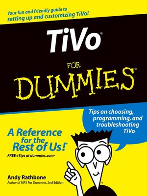 cover image of TiVo For Dummies
